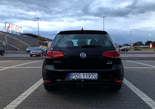 Volkswagen Golf cena 37800 przebieg: 165000, rok produkcji 2016 z Siechnice małe 232